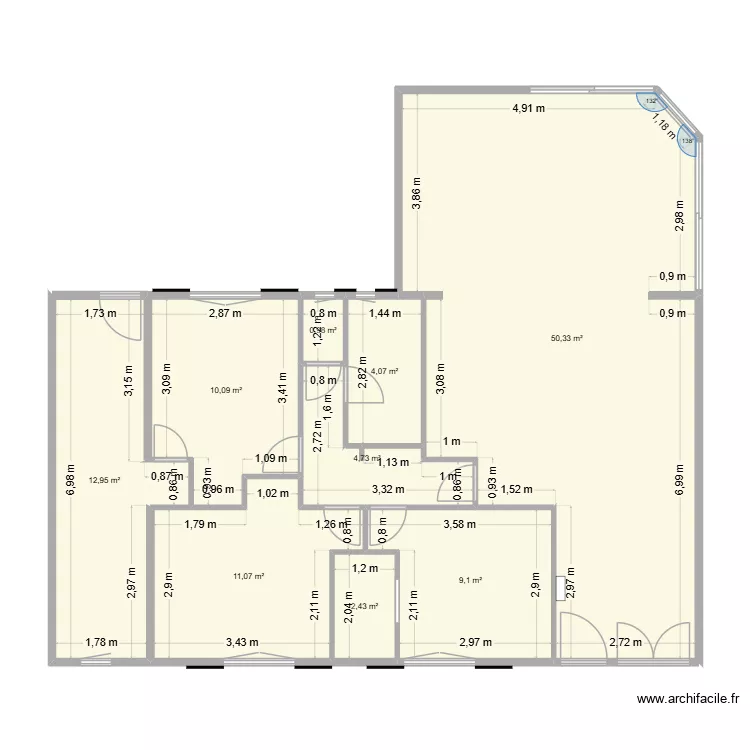 maison. Plan de 9 et 106 m² maison. Plan de 9 et 106 m²