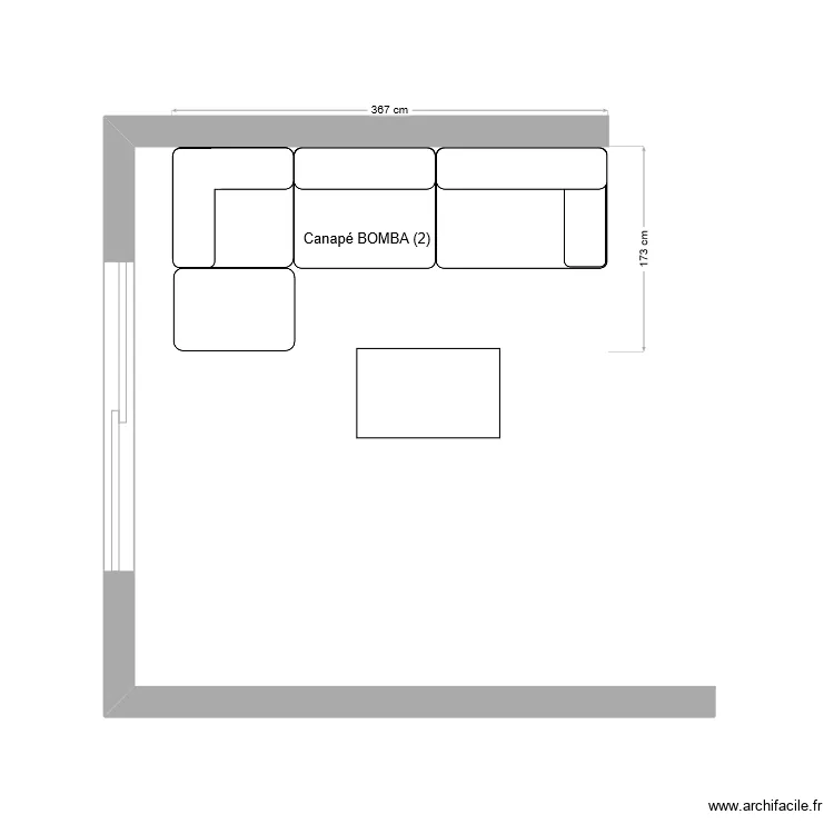 Maisonneuve. Plan de 