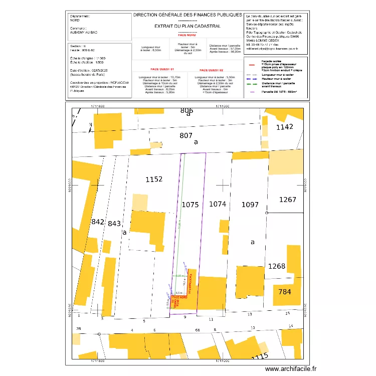 dp02 DESBONNET. Plan de 