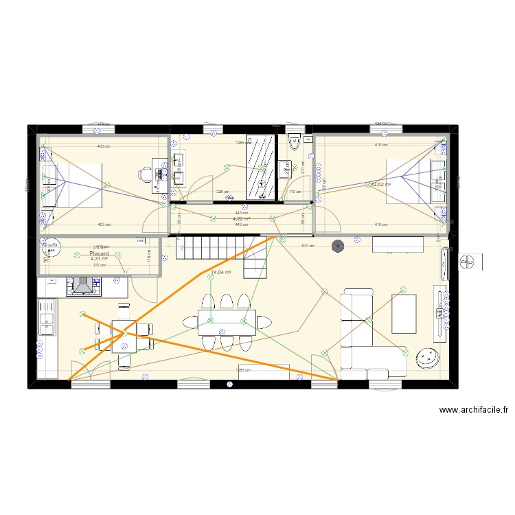 festi. Plan de 0 pièce et 0 m2
