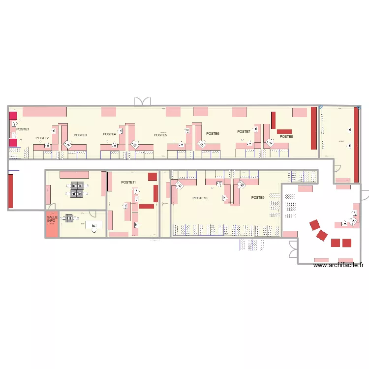L5/6/7. Plan de 8 et 530 m² L5/6/7. Plan de 8 et 530 m²