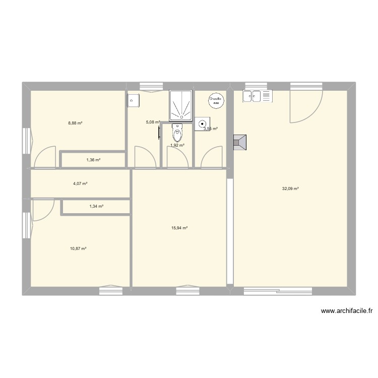 maison St hilaire OK. Plan de 0 pièce et 0 m2
