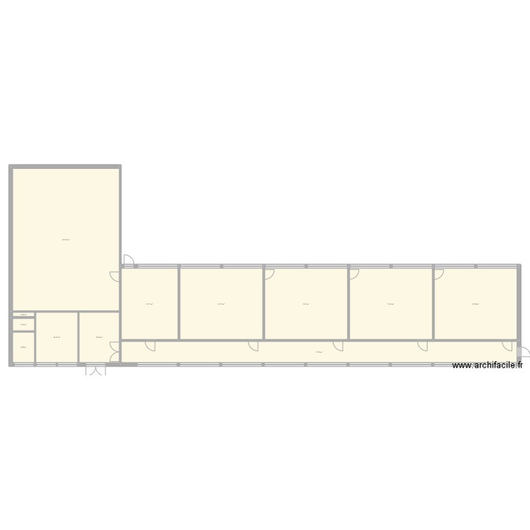 Marie Curie. Plan de 12 pièces et 489 m2