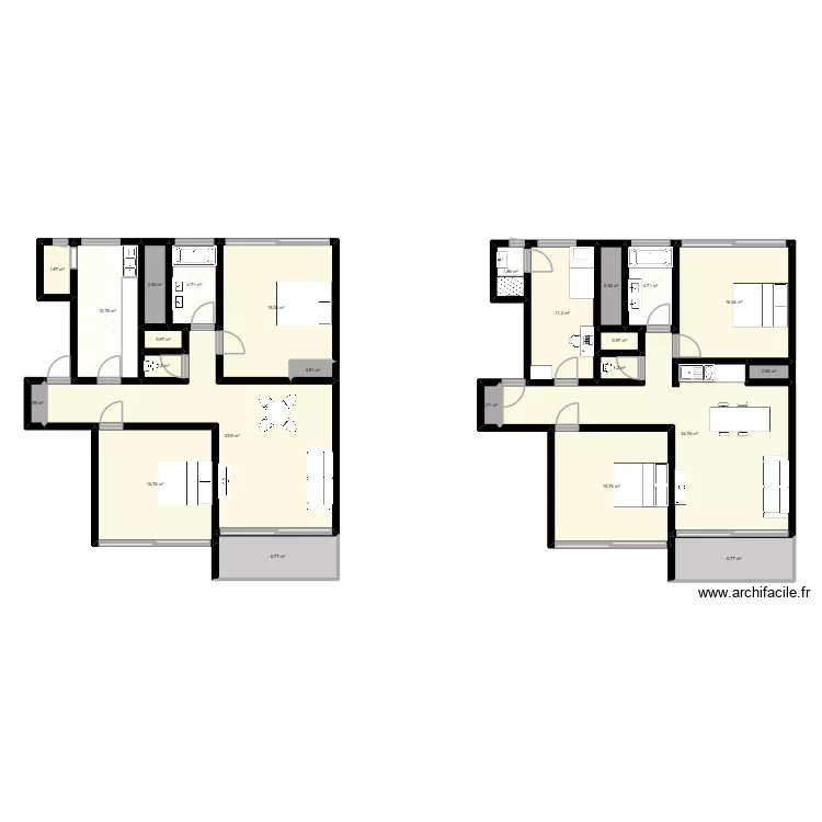 Appartement BENDI. Plan de Appartement BENDI. Plan de
