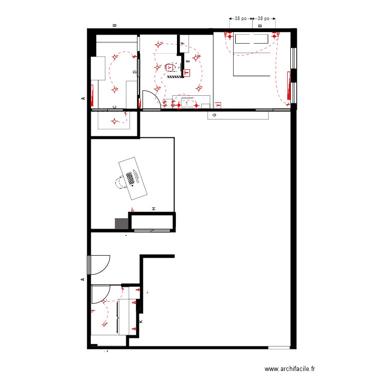 Gagnon PM electrique. Plan de 0 pièce et 0 m2