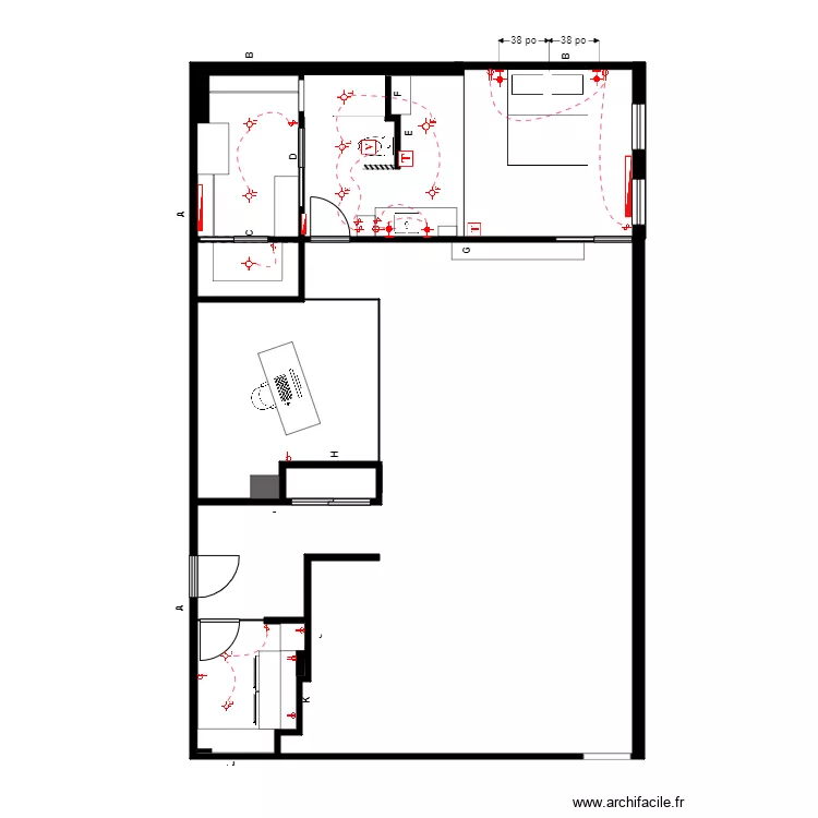 Gagnon PM electrique. Plan de Gagnon PM electrique. Plan de