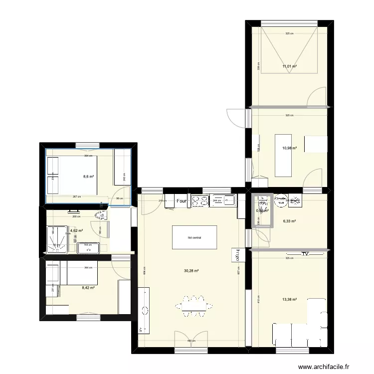 plan maison. Plan de 