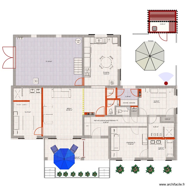 VF module 4. Plan de 0 pièce et 0 m2