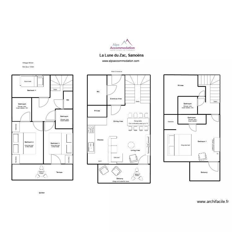 La Lune du Zac. Plan de 0 pièce et 0 m2