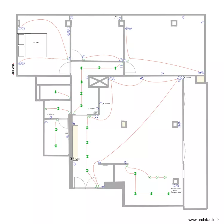 FAROUX ELEC. Plan de 