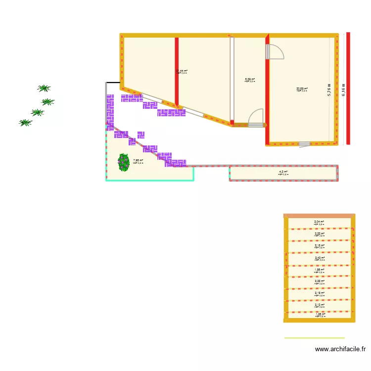 projet. Plan de 