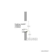 COUPE OF GARAGE OUEST