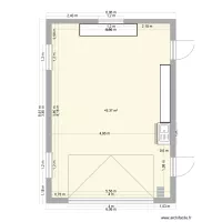 Garage avec materiel