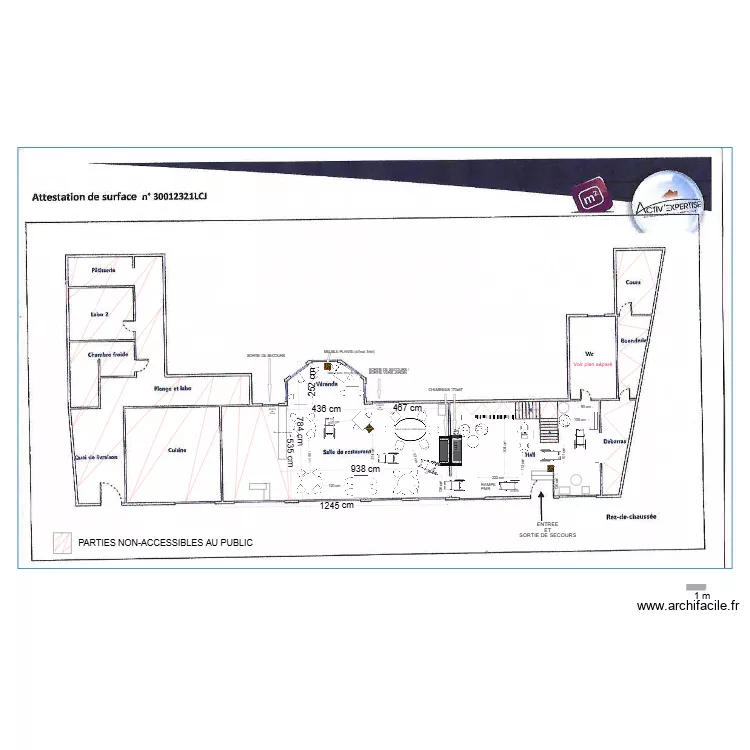 plan auberge rethondes. Plan de 