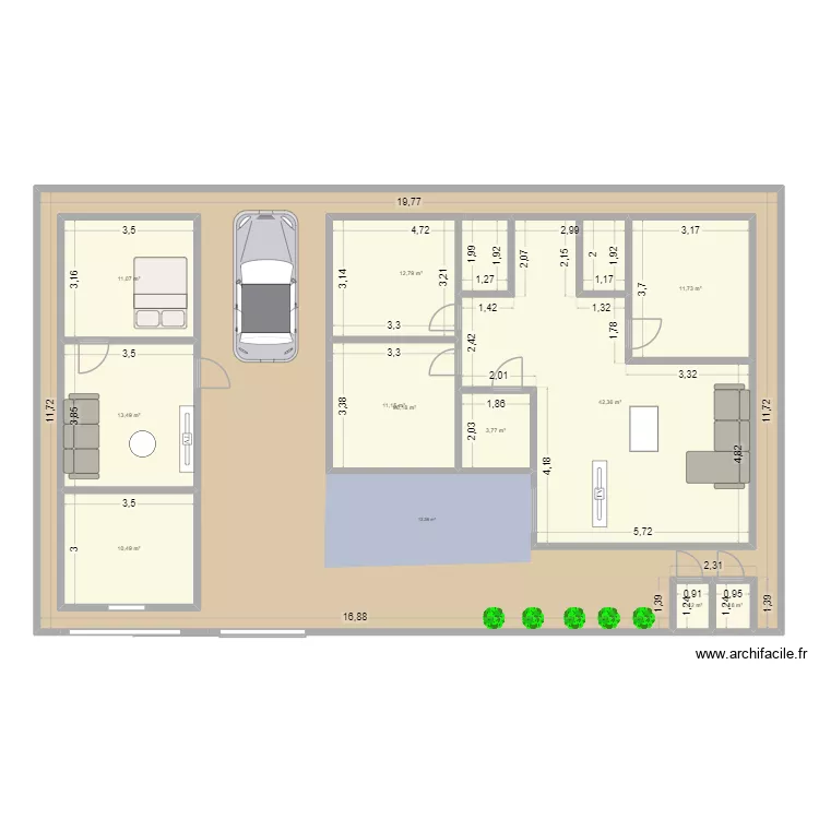 Saaba2. Plan de 11 Pièces et 348 m² Saaba2. Plan de 11 Pièces et 348 m²