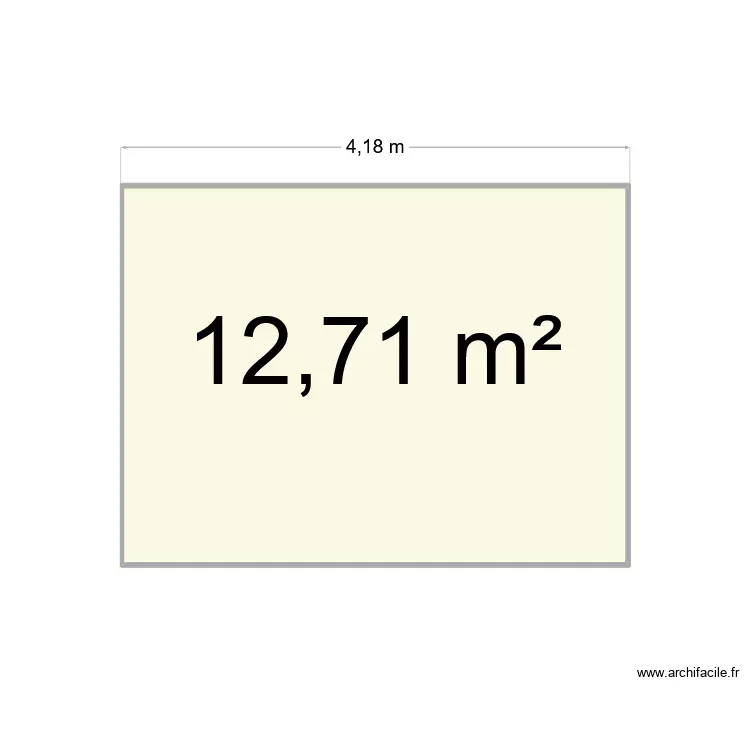 Plan. Plan de 1 Pièce et 13 m² Plan. Plan de 1 Pièce et 13 m²