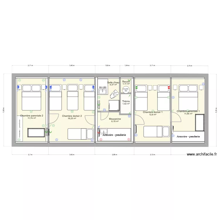 Sailly Bray - Grange 2. Plan de 10 et 129 m² Sailly Bray - Grange 2. Plan de 10 et 129 m²