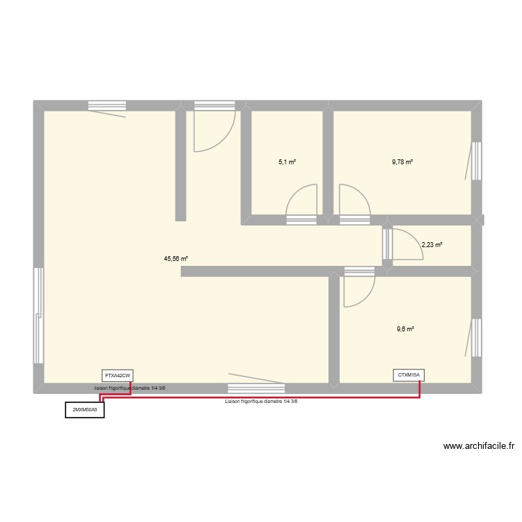 plan hilt. Plan de 0 pièce et 0 m2