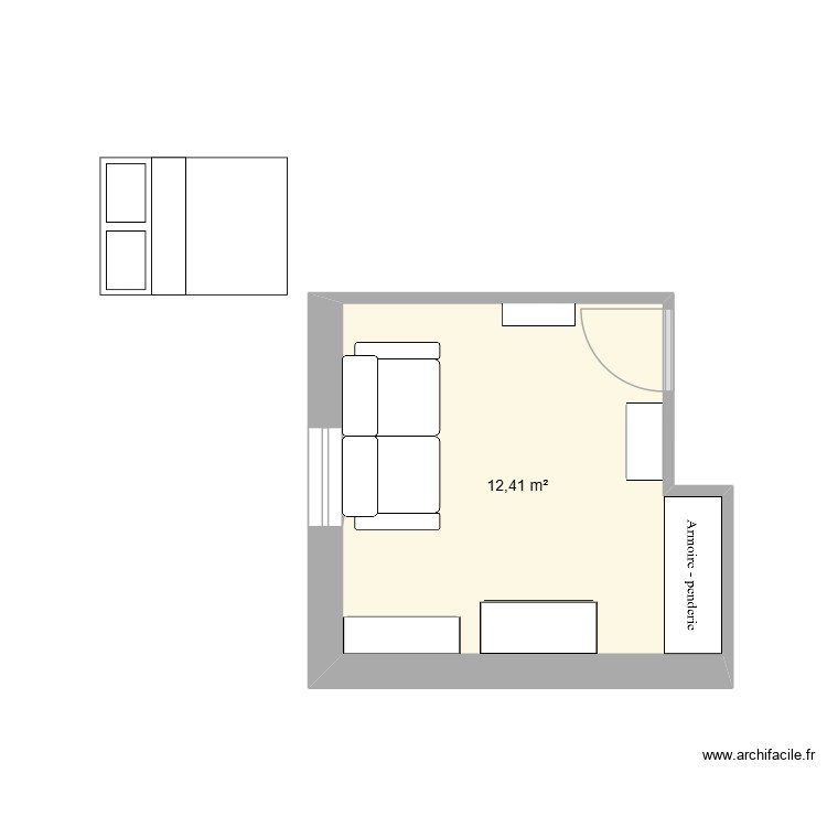 chambre. Plan de 0 pièce et 0 m2 chambre. Plan de 0 pièce et 0 m2