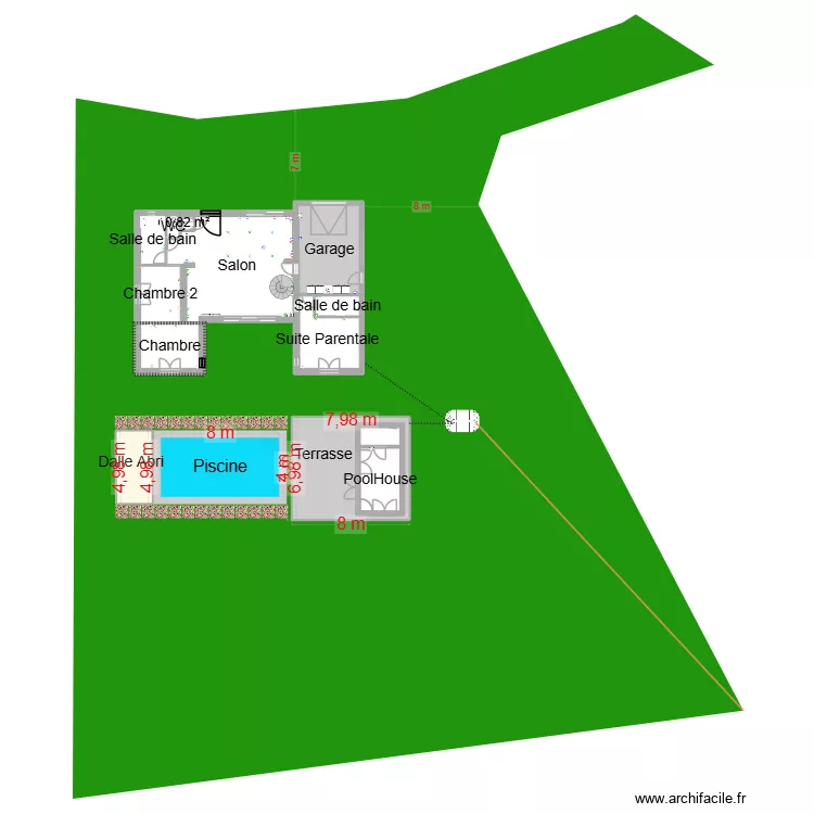 LAST - DPC. Plan de 20  et 314 m²
