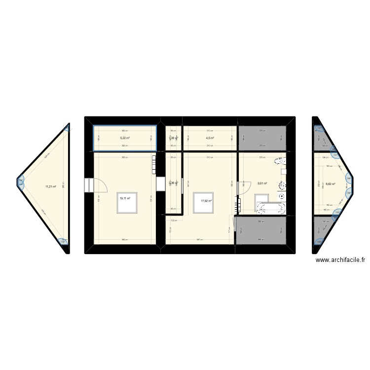 BENAS EXISTANT. Plan de 0 pièce et 0 m2