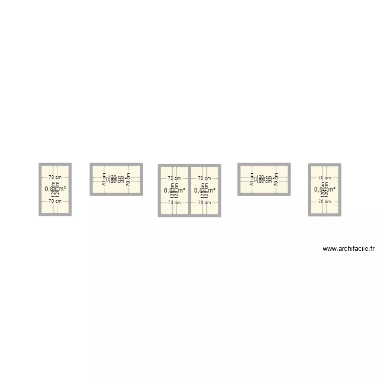 echantilloth&egrave;que. Plan de 