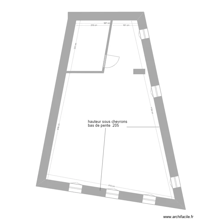 GUITARD TOITURE. Plan de 