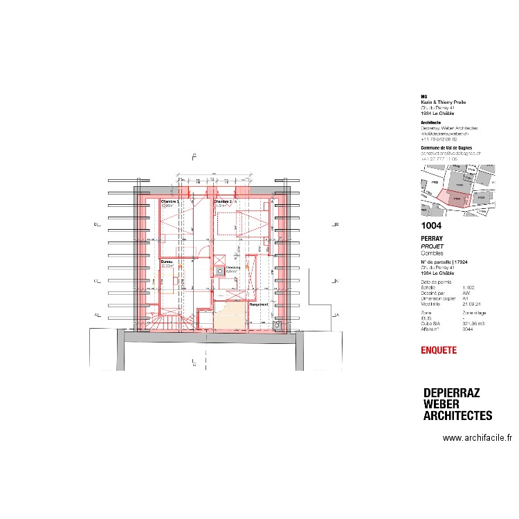 Carrelage sol H Sdb. Plan de 0 pièce et 0 m2