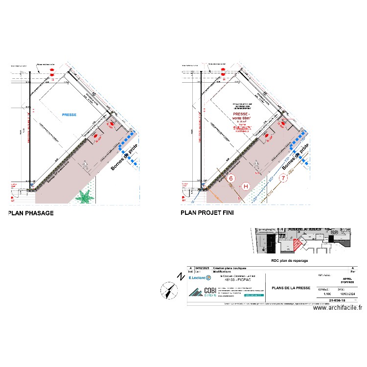 phasage. Plan de 0 pièce et 0 m2