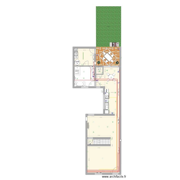 brieuc. Plan de 11 pièces et 151 m2