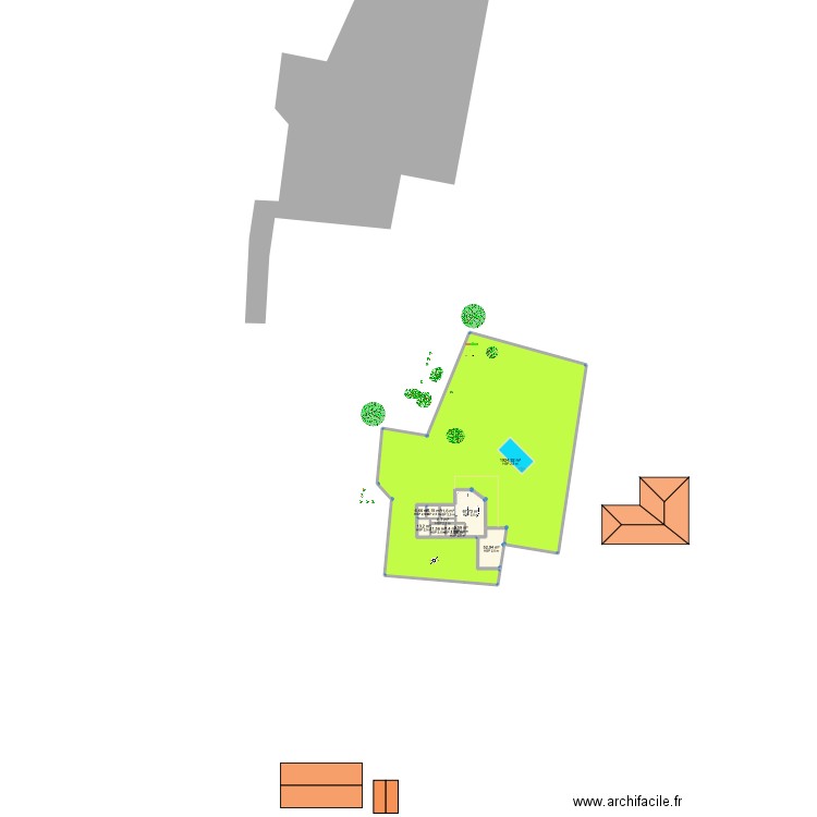 maison saint didier 15. Plan de 12 pièces et 2119 m2