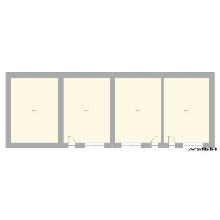 grange apprieu. Plan de 4 pièces et 182 m2