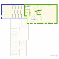 Cabinet existant + extension 2.1 Etage