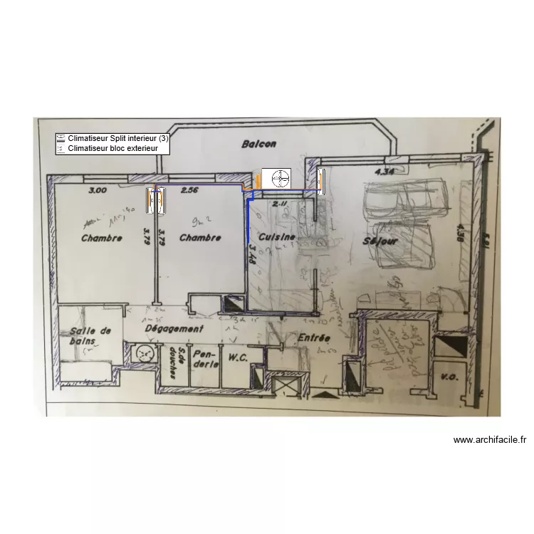 DUMONT. Plan de 