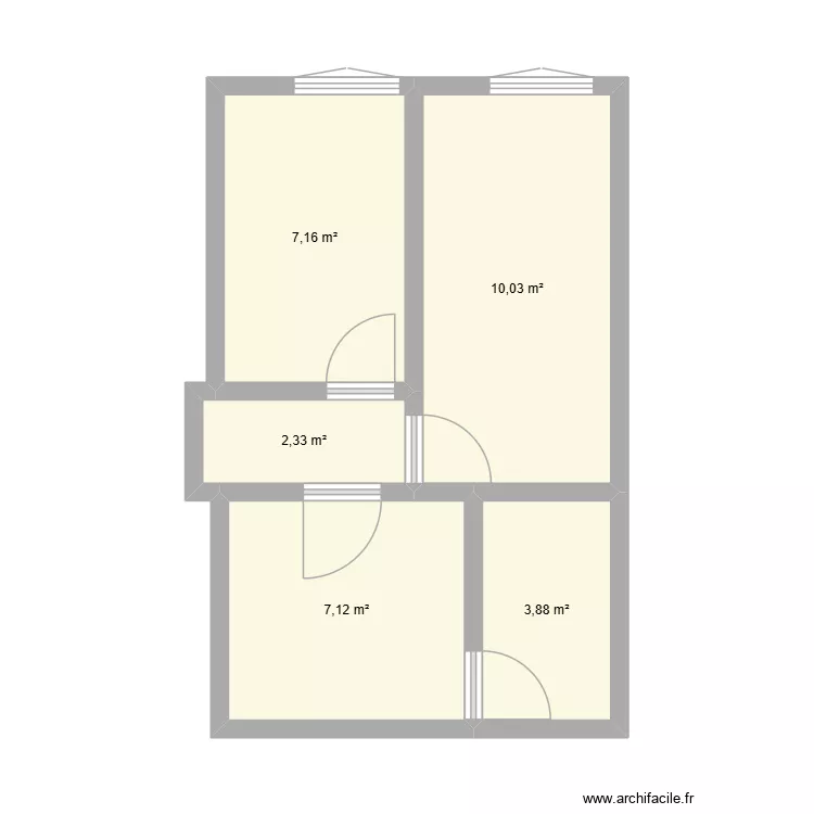 MATTHIS EXISTANT. Plan de 5 Pièces et 31 m² MATTHIS EXISTANT. Plan de 5 Pièces et 31 m²