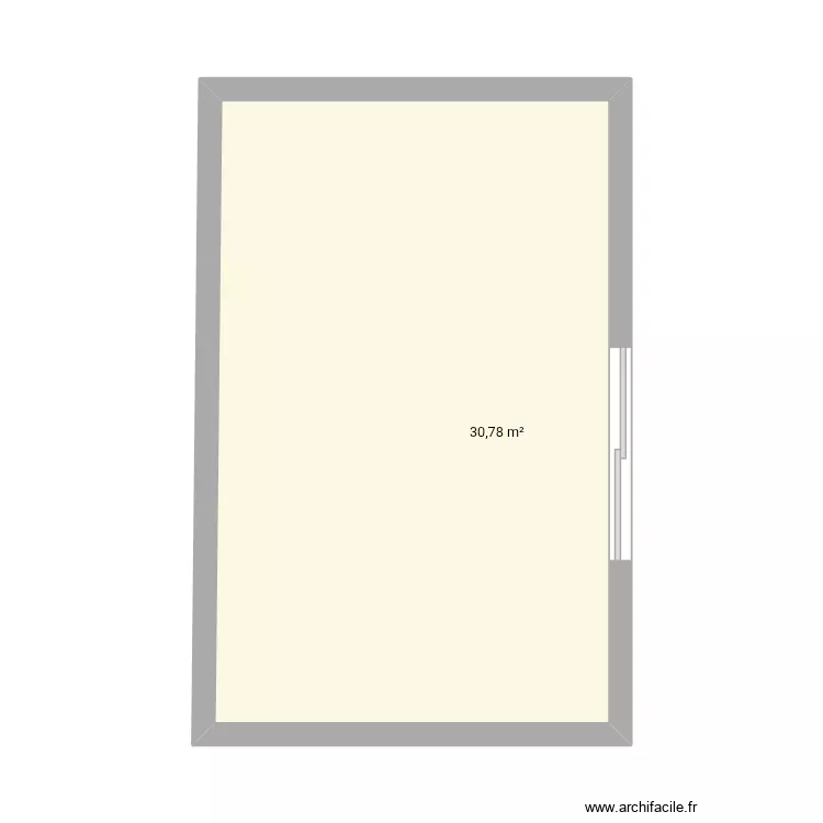 MAISON DE NOUS. Plan de 1 et 31 m² MAISON DE NOUS. Plan de 1 et 31 m²