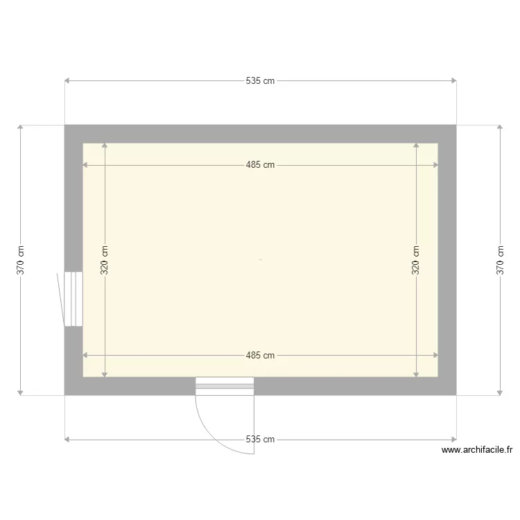 kerfot. Plan de 1 et 16 m² kerfot. Plan de 1 et 16 m²
