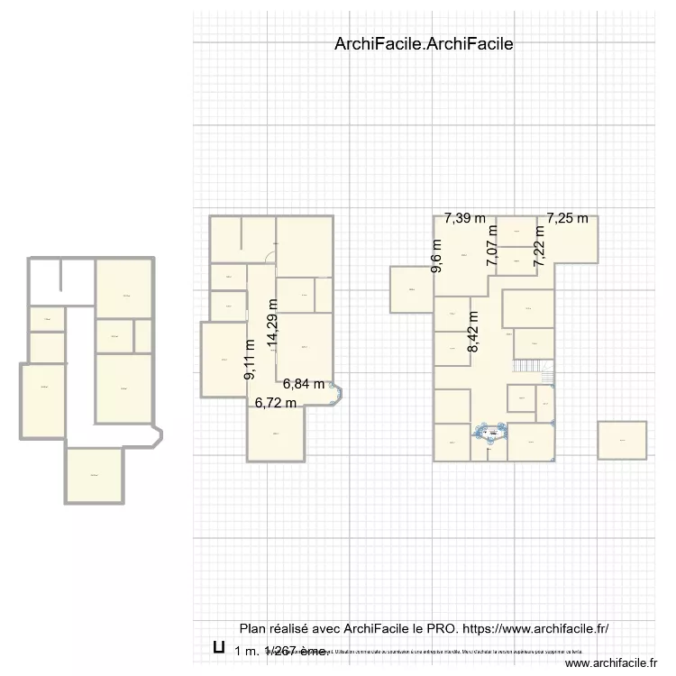 PLAN AGRO. Plan de 6 et 141 m² PLAN AGRO. Plan de 6 et 141 m²