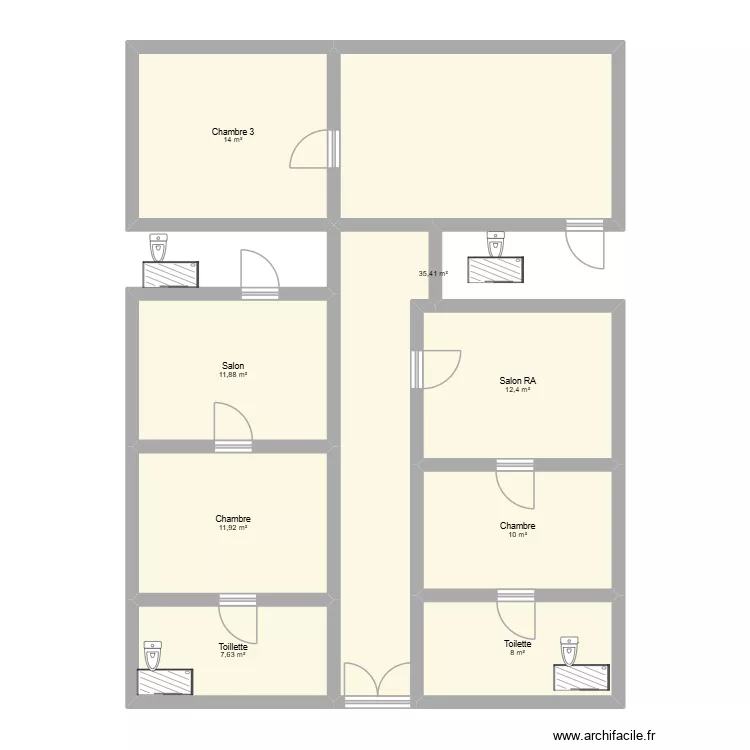 Plan_RT_kati_kobalacoro_cible2. Plan de 8 Pièces et 111 m² Plan_RT_kati_kobalacoro_cible2. Plan de 8 Pièces et 111 m²