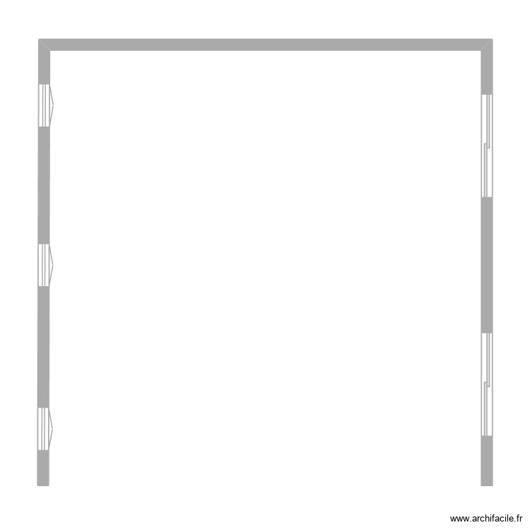 grange. Plan de 0 pièce et 0 m2