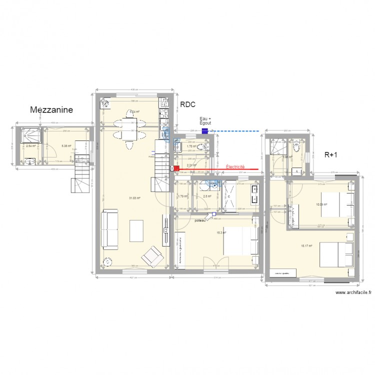 Saucats6. Plan de 0 pièce et 0 m2