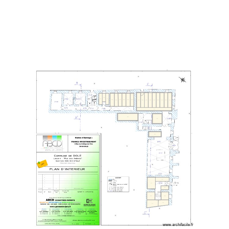 caves. Plan de 0 pièce et 0 m2