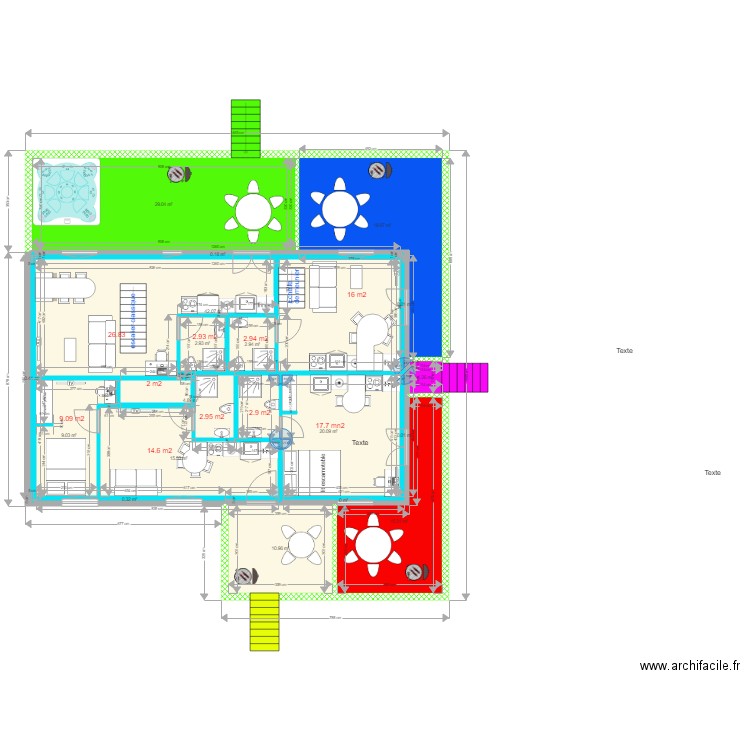 plan définitif blaison . Plan de 0 pièce et 0 m2