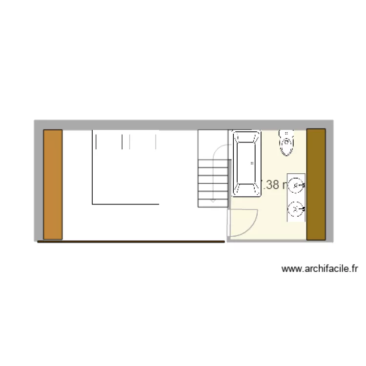 Grange Sermaise 1er étage V2. Plan de Grange Sermaise 1er étage V2. Plan de