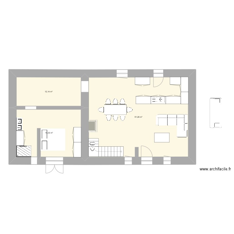 test. Plan de 0 pièce et 0 m2
