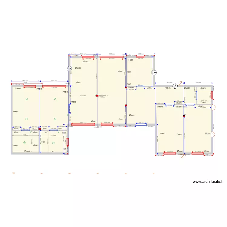 105 1 v2 razbivka. Plan de 