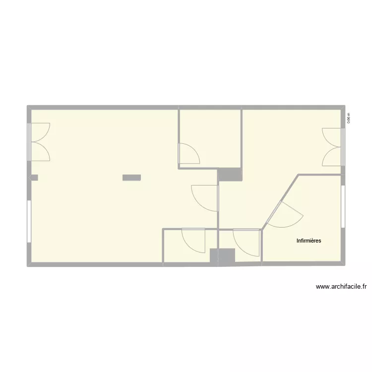 cabinet. Plan de cabinet. Plan de