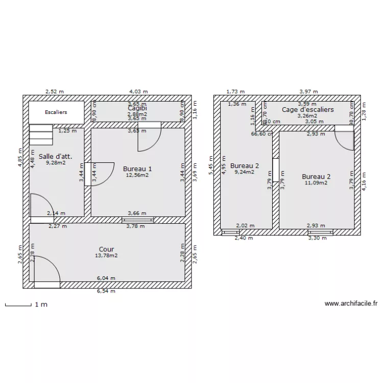 Cabinet. Plan de 
