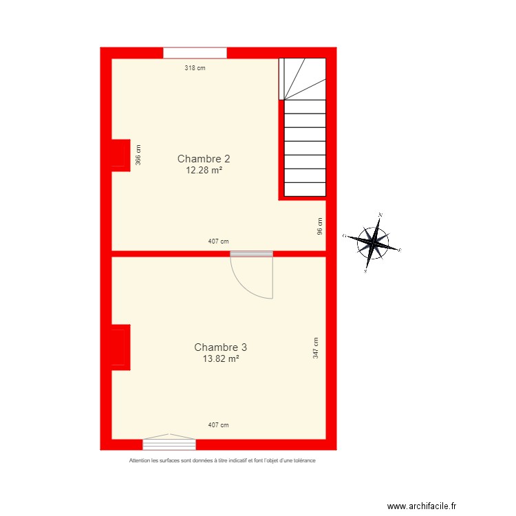 BI4590 2eme étage. Plan de 0 pièce et 0 m2