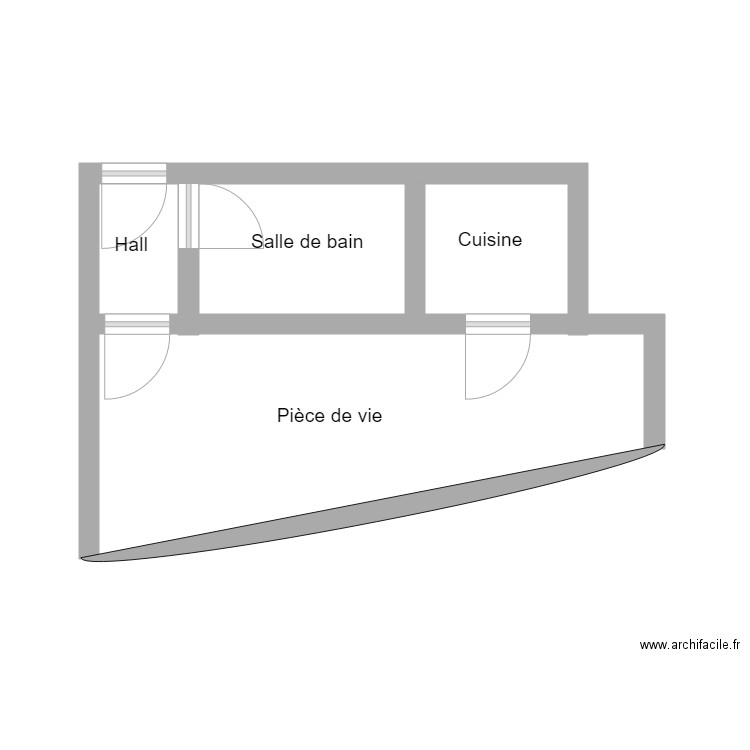 Maréchal Joffre 28 3e. Plan de 0 pièce et 0 m2